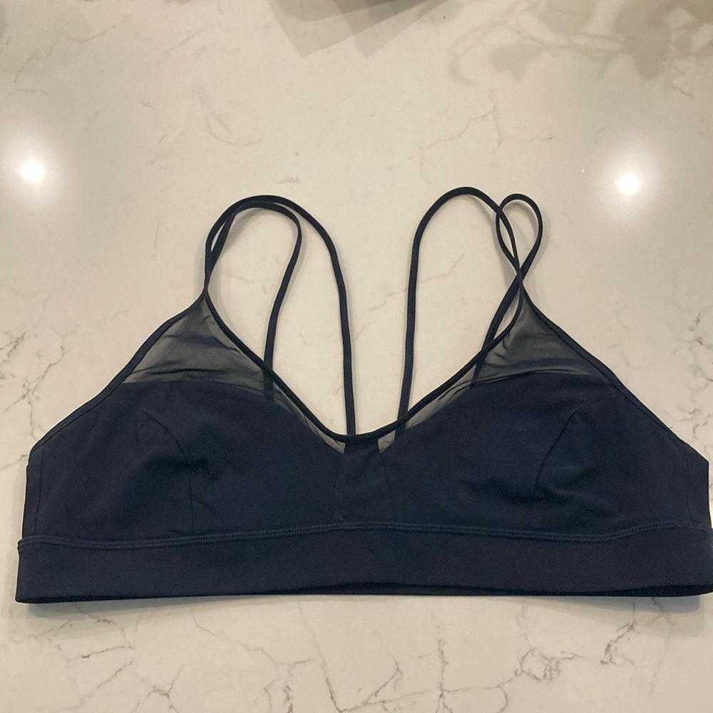 Women's Navy Lululemon Strappy Bralette